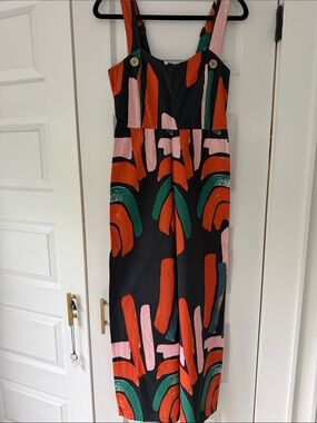 Bold Abstract Print pant suit. Size medium from Anthropology